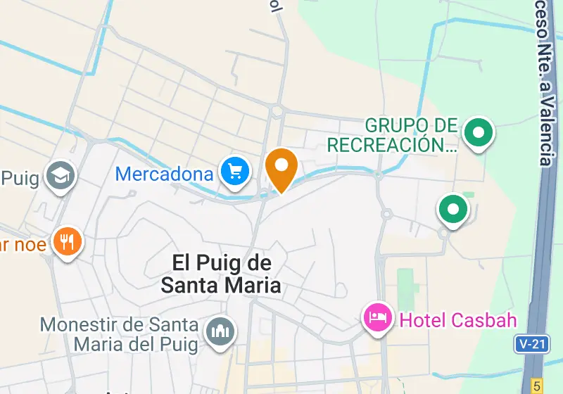Map: Townhouse 384 m², El Puig de Santa Maria, El Puig de Santa Maria
