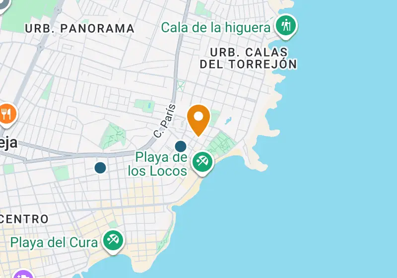 Map: Apartment 50 m², Torrevieja, Torrevieja, Playa de los Locos