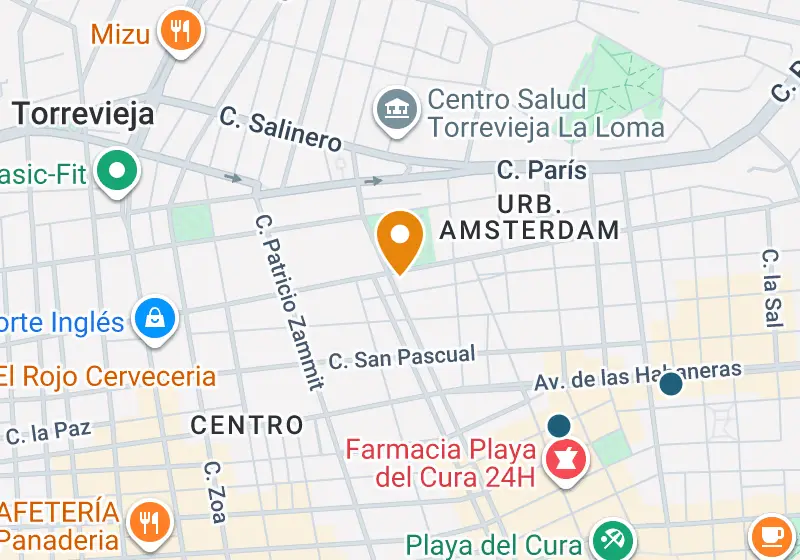 Map: Penthouse 58 m², Torrevieja, Torrevieja, Estacion de Autobuses