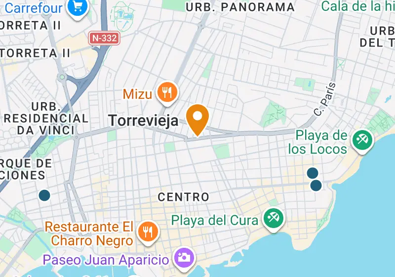 Map: Apartment 151 m², Torrevieja, Torrevieja, Centro