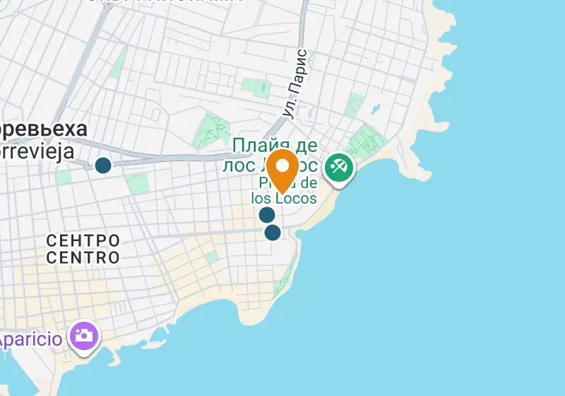 Карта: Апартаменты 85 м², Торревьеха, Торревьеха, Playa de los Locos