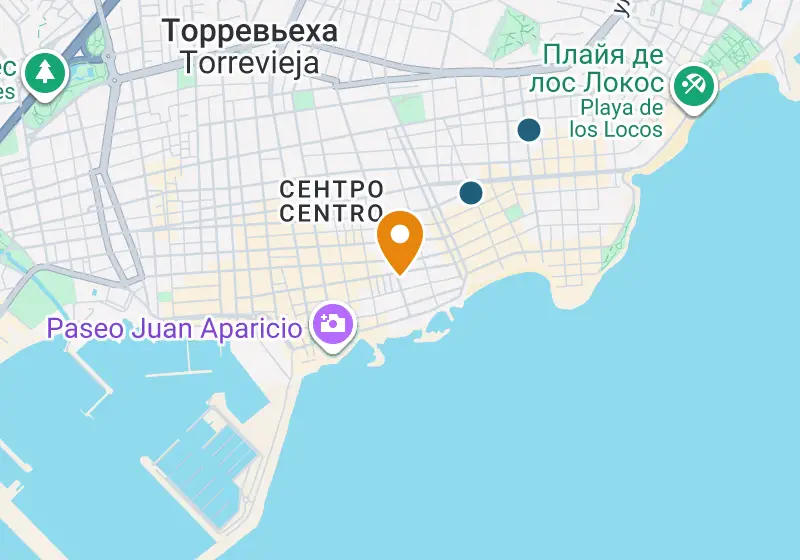 Карта: Апартаменты 89 м², Торревьеха, Торревьеха, Playa del Cura