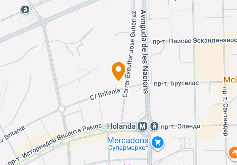Карта: Квартира 150 м², Аликанте, Аликанте, Alicante Golf