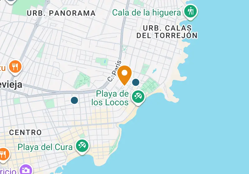 Map: Apartment 44 m², Torrevieja, Torrevieja, Playa de los Locos