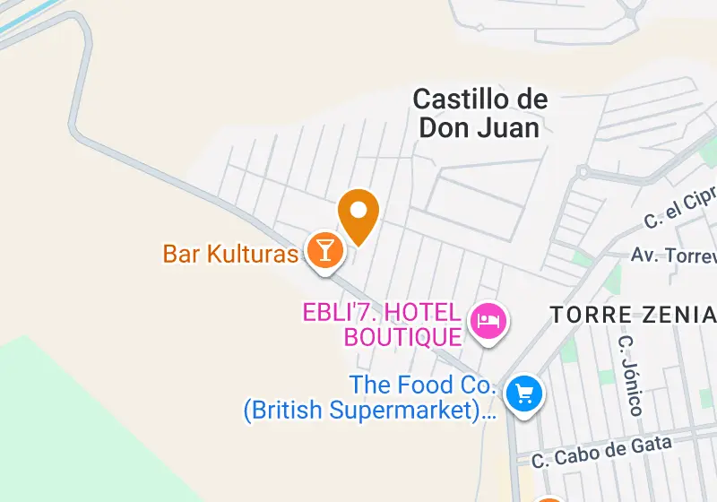 Map: Villa 133 m², Orihuela Costa, Orihuela Costa, Lomas de Don Juan