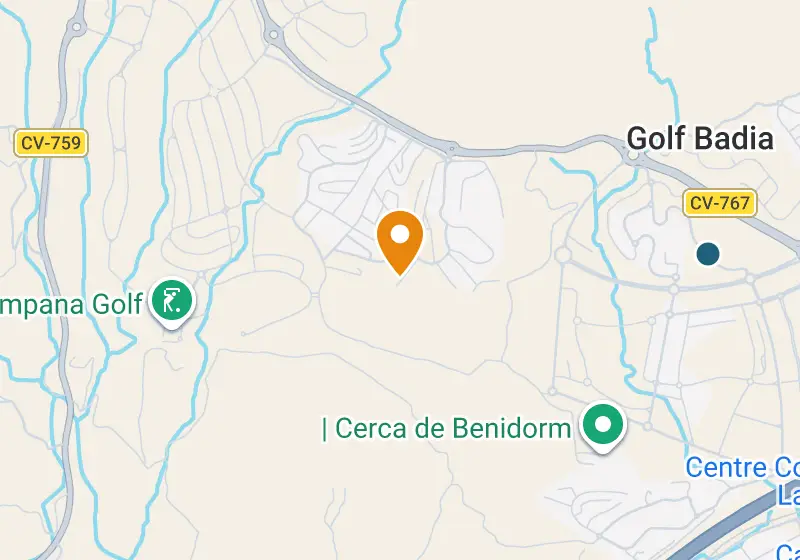 Map: Apartment 146 m², Finestrat, Finestrat, Balcón de Finestrat