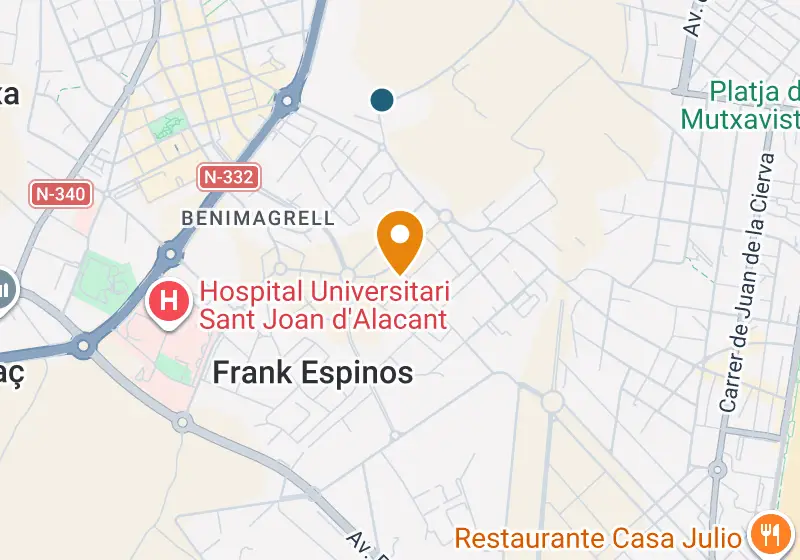 Map: Apartment 81 m², San Juan de Alicante, San Juan de Alicante, Frank Espinós