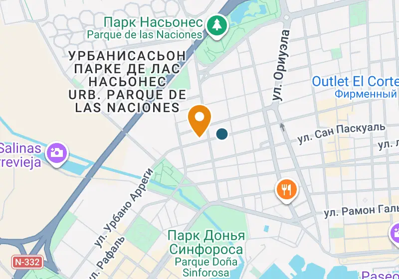 Карта: Апартаменты 129 м², Торревьеха, Торревьеха, Acequion