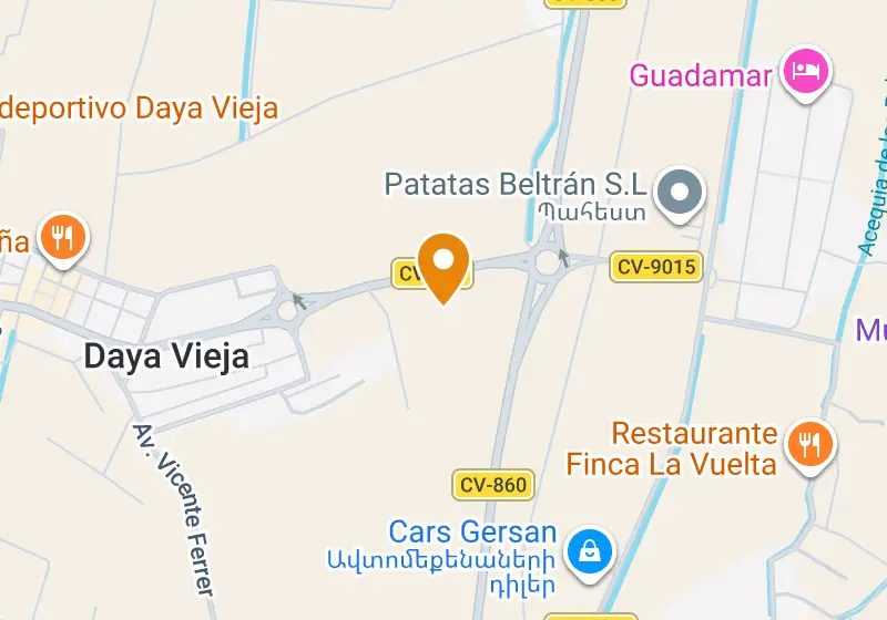Քարտեզ՝ Վիլլա 627 մ², Daya Vieja, Daya Vieja, Costa Blanca Sur