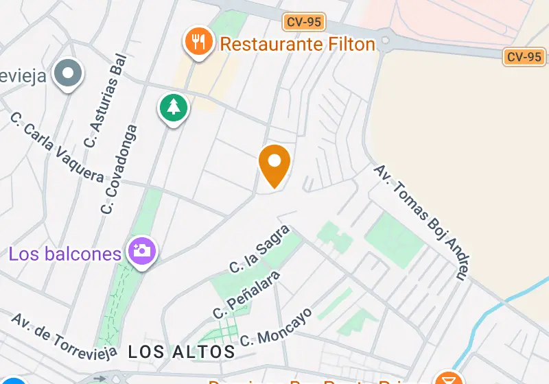 Map: Villa 253 m², Torrevieja, Torrevieja, Los Balcones - Los Altos del Edén