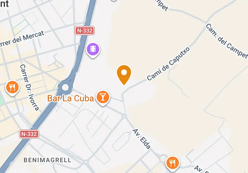 Map: Ground-floor apartment 130 m², San Juan de Alicante, San Juan de Alicante, Bellavista - Capiscol - Frank Espinós
