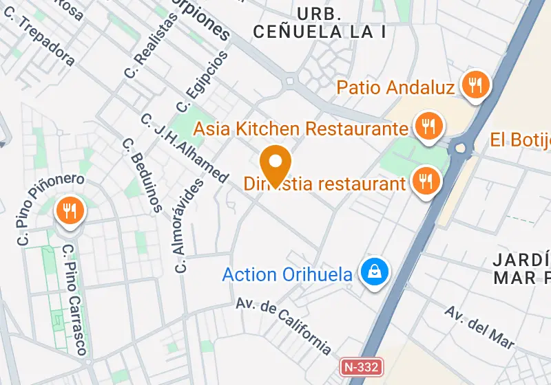 Map: Duplex penthouse 66 m², Orihuela Costa, Orihuela Costa, Rocio del Mar