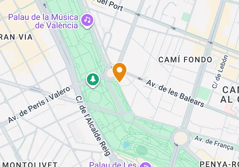 Map: Apartment 118 m², Valencia, Valencia, La Creu del Grau