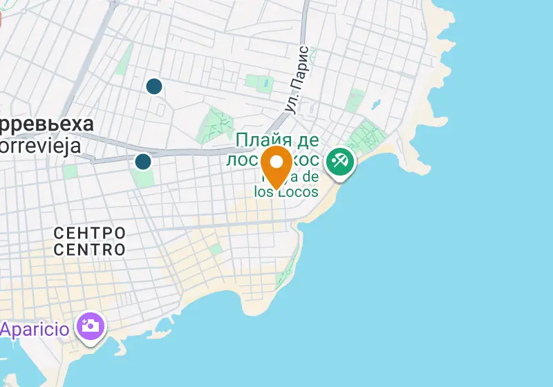 Карта: Апартаменты 65 м², Торревьеха, Торревьеха, Playa de los Locos