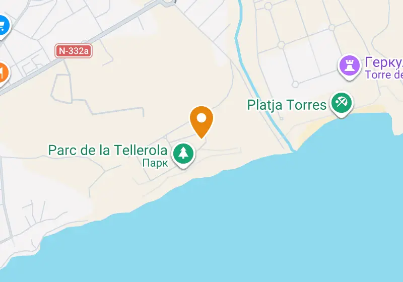 Карта: Пентхаус 255 м², Вильяхойоса, Вильяхойоса, Playas del Torres