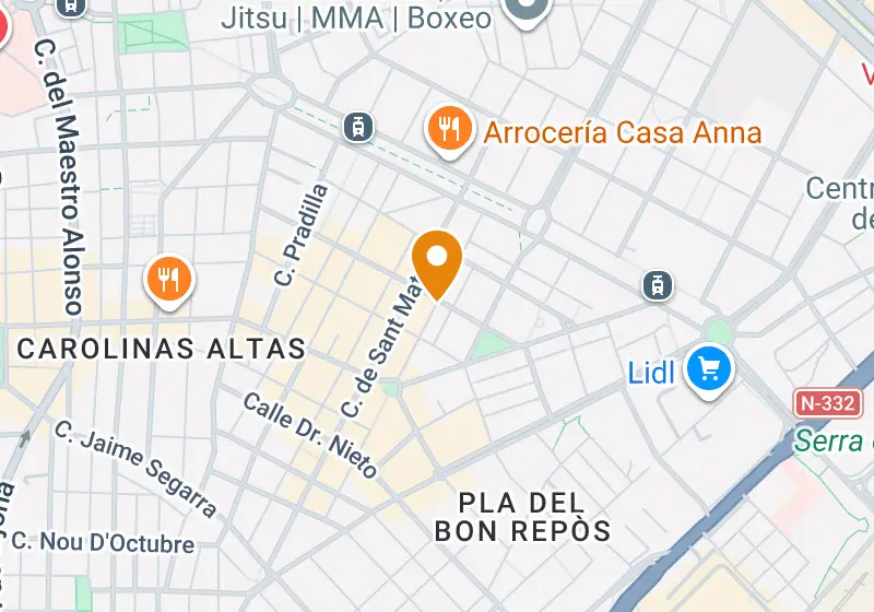 Map: Apartment 68 m², Alicante, Alicante, Pla del Bon Repos
