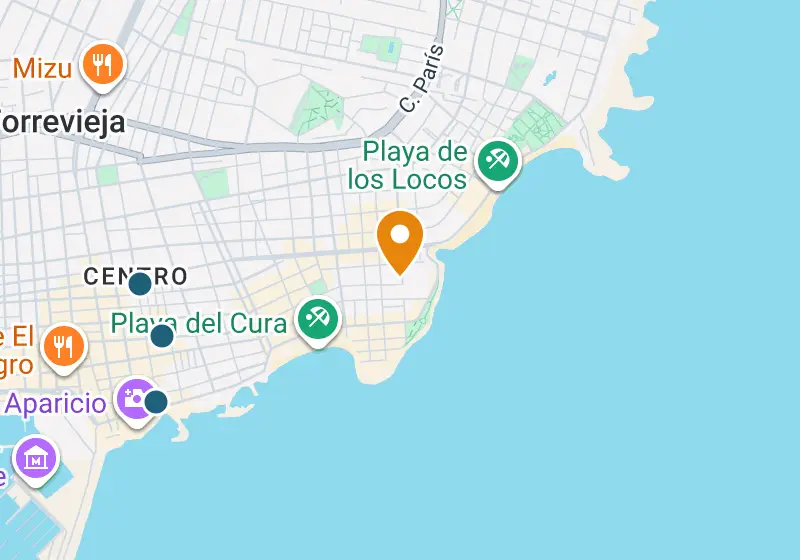 Map: Apartment 63 m², Torrevieja, Torrevieja, Playa del Cura
