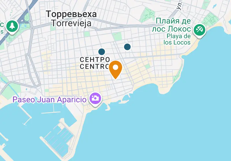 Карта: Апартаменты 75 м², Торревьеха, Торревьеха, Playa del Cura