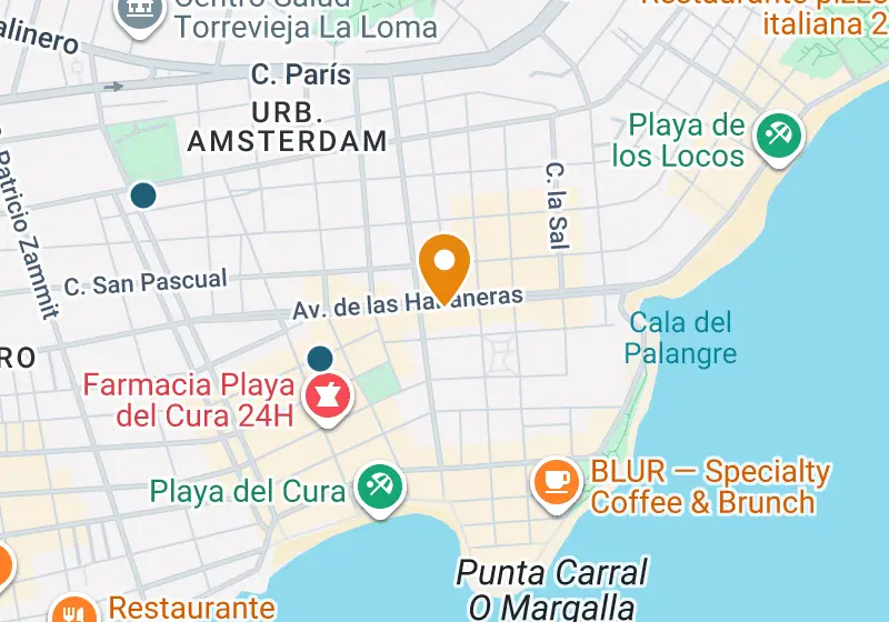 Map: Penthouse 72 m², Torrevieja, Torrevieja, Playa del Cura