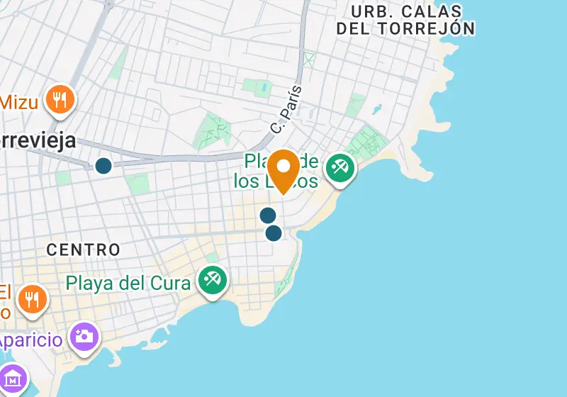Map: Apartment 85 m², Torrevieja, Torrevieja, Playa de los Locos