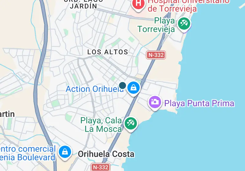 Map: Duplex penthouse 66 m², Orihuela Costa, Orihuela Costa, Rocio del Mar