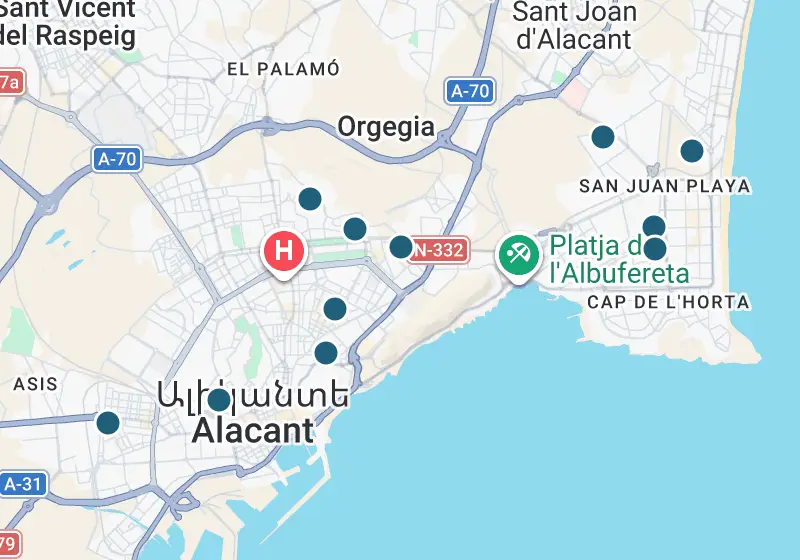 Քարտեզ՝ 11 տարբերակ Իսպանիայում