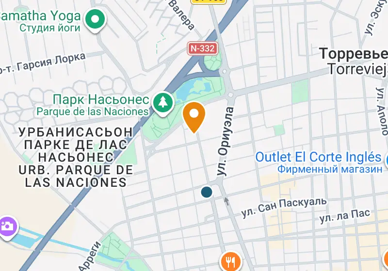 Карта: Апартаменты 70 м², Торревьеха, Торревьеха, Centro
