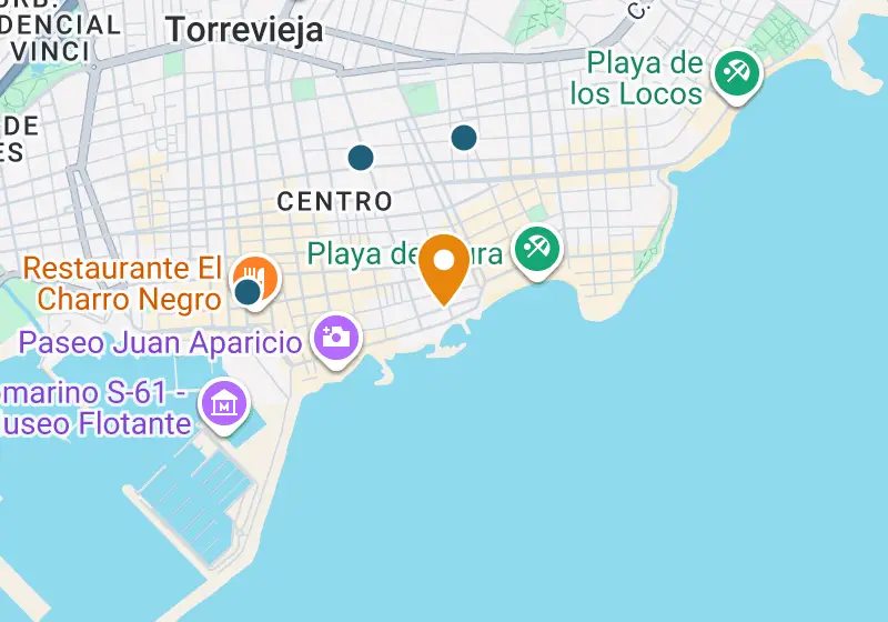 Map: Apartment 100 m², Torrevieja, Torrevieja, Playa del Cura