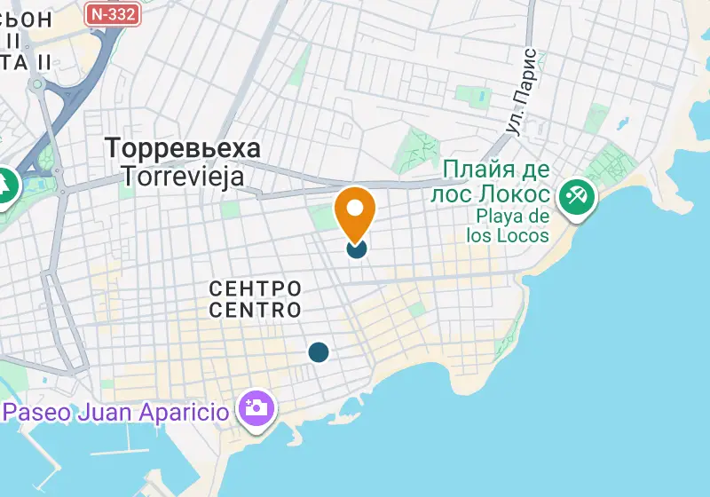 Карта: Апартаменты 113 м², Торревьеха, Торревьеха, Estacion de Autobuses