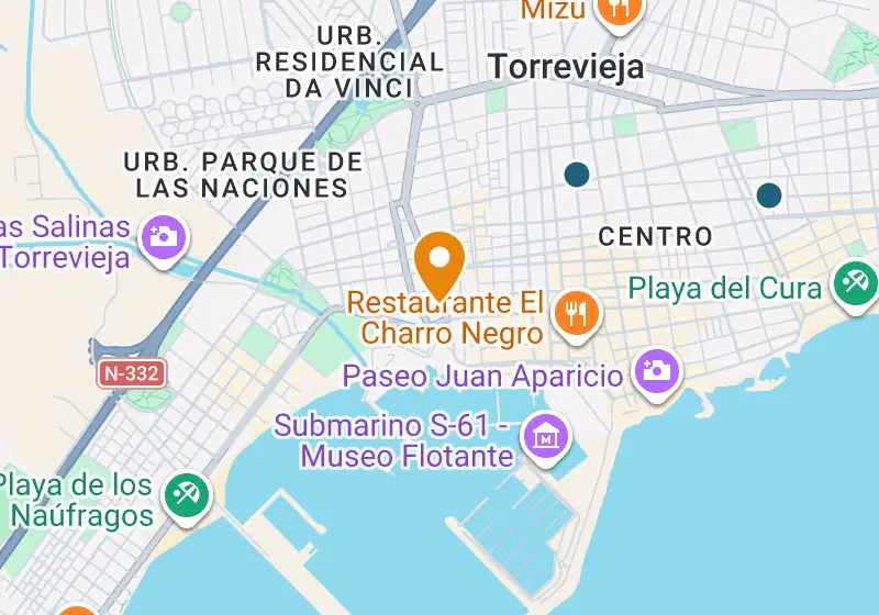 Map: Apartment 93 m², Torrevieja, Torrevieja