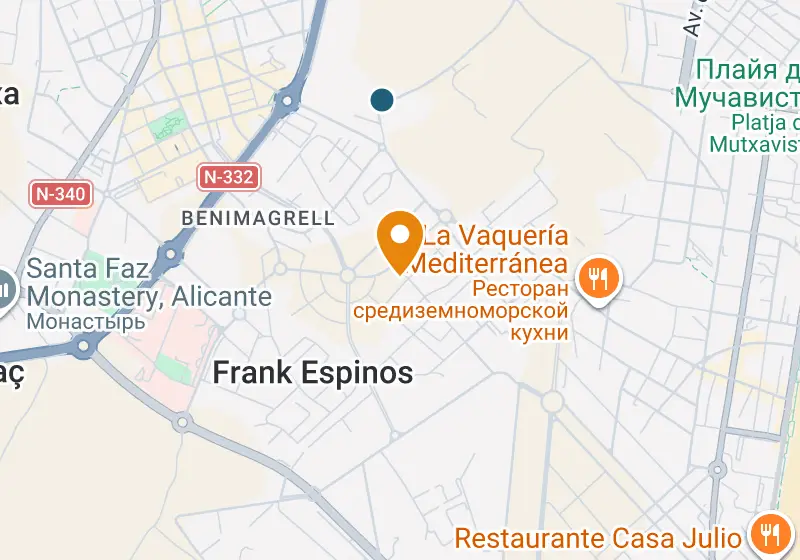 Карта: Апартаменты 81 м², Сан-Хуан-де-Аликанте, Сан-Хуан-де-Аликанте, Frank Espinós