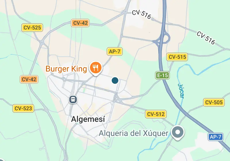 Map: Luxury villa 170 m², Algemesi, Algemesi, El Pla 32