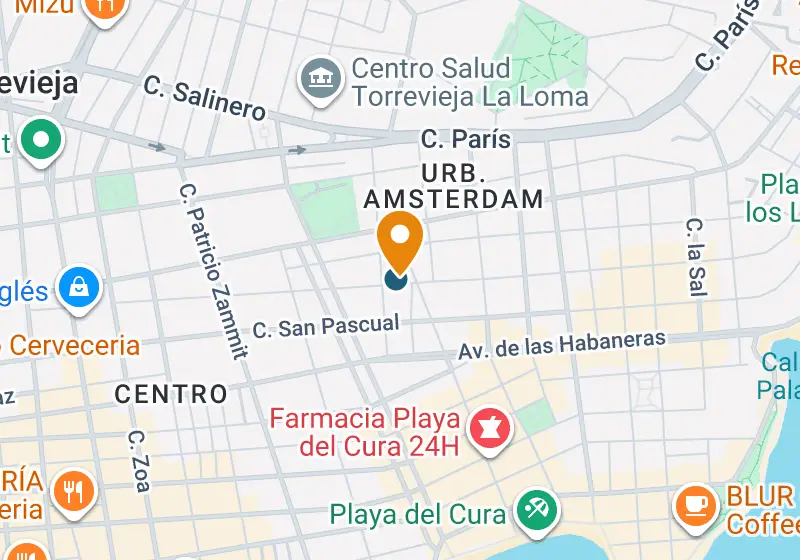 Map: Apartment 113 m², Torrevieja, Torrevieja, Estacion de Autobuses