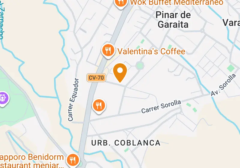 Map: Luxury villa 200 m², La Nucía, La Nucía, Varadero