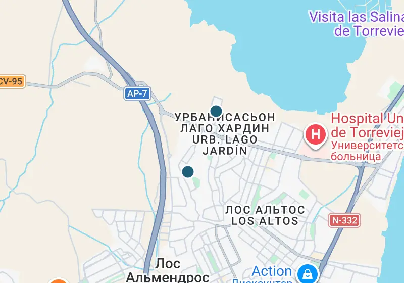 Карта: 2 объектов в Испании