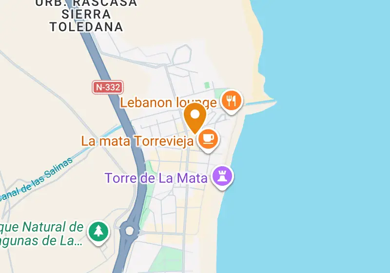 Map: Penthouse 130 m², Torrevieja, Torrevieja, La Mata Pueblo