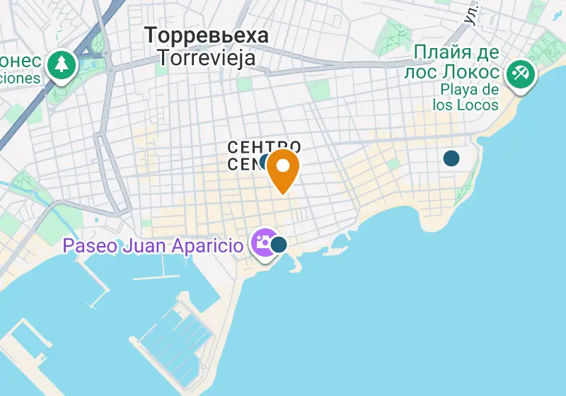 Карта: Апартаменты 86 м², Торревьеха, Торревьеха, Playa del Cura