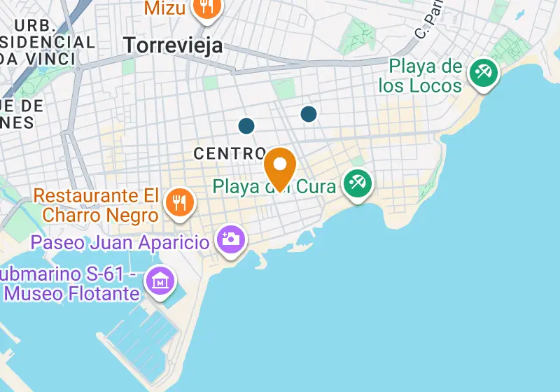 Map: Apartment 75 m², Torrevieja, Torrevieja, Playa del Cura