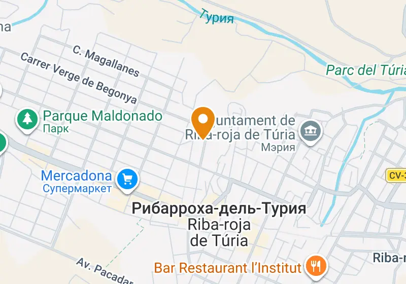 Карта: Апартаменты 185 м², Riba - Roja de Turia, Riba - Roja de Turia, Comunidad Valenciana