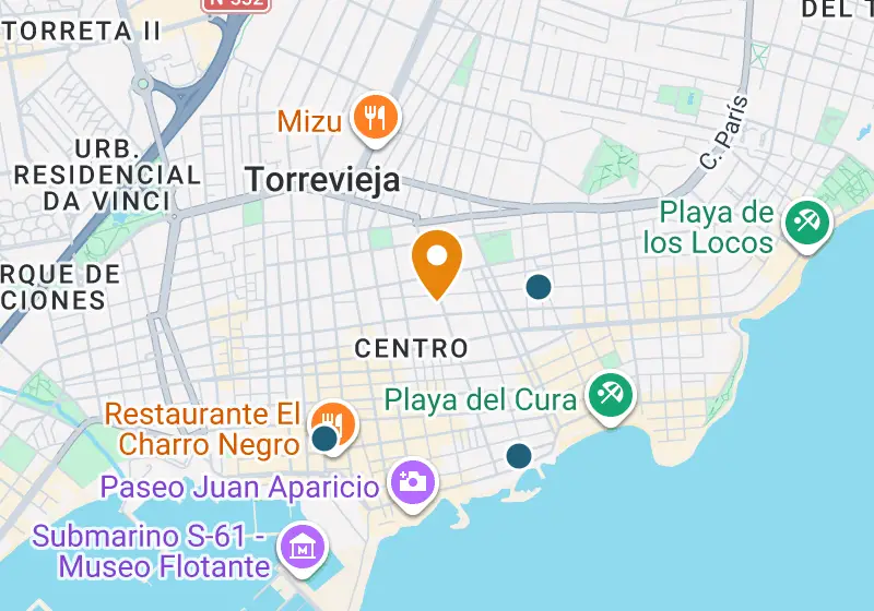 Map: Apartment 105 m², Torrevieja, Torrevieja, Estacion de Autobuses