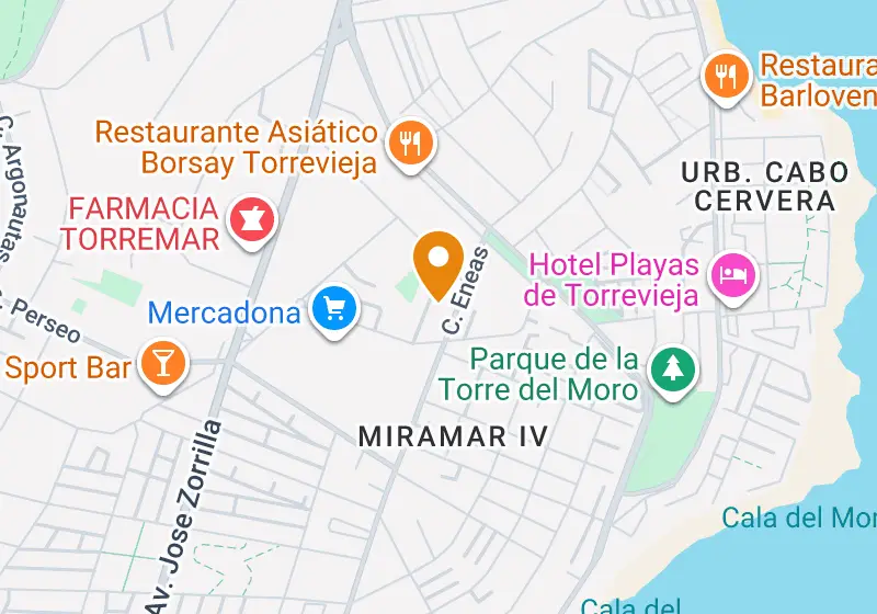 Map: Apartment 45 m², Torrevieja, Torrevieja, Torreblanca