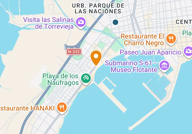 Map: Apartment 77 m², Torrevieja, Torrevieja, Acequion