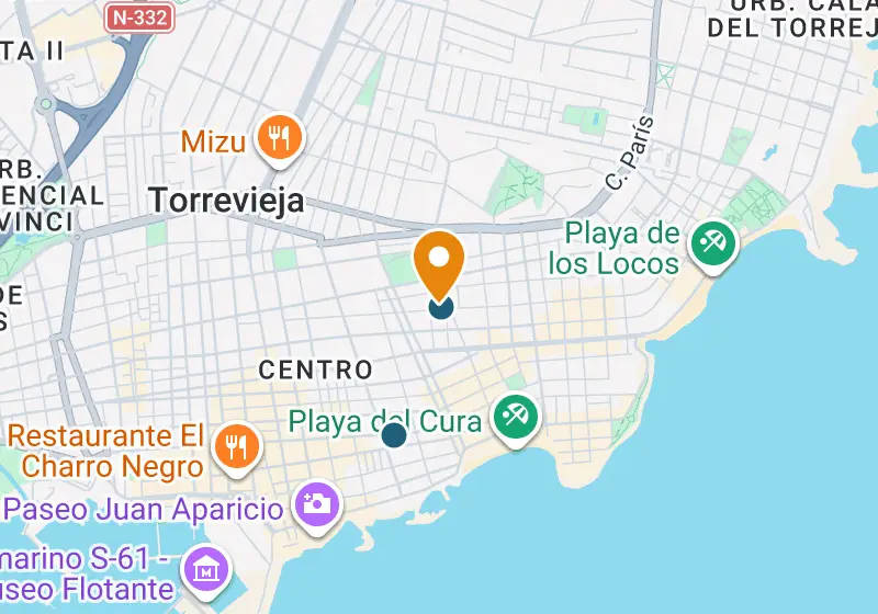 Map: Apartment 113 m², Torrevieja, Torrevieja, Estacion de Autobuses