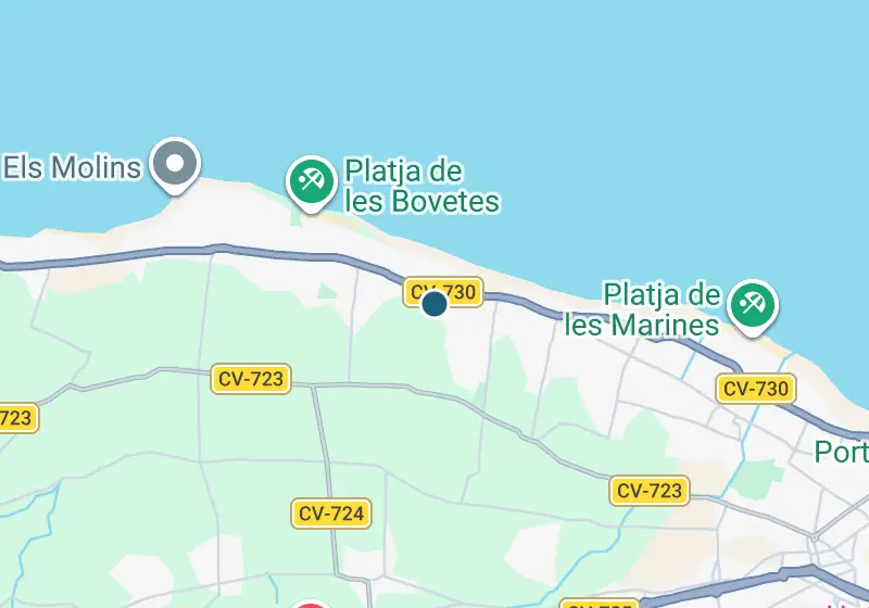 Map: Apartment 75 m², Denia, Denia, El Palmar-Los Molinos