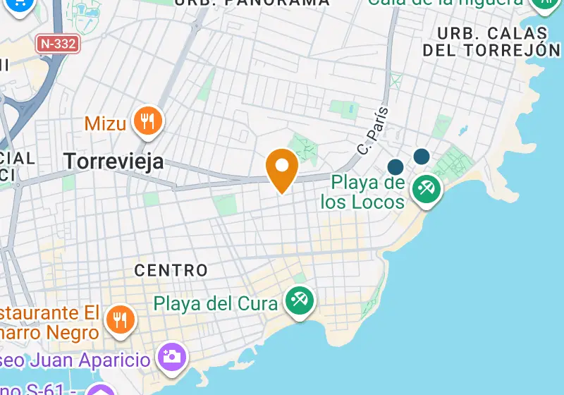 Map: Apartment 51 m², Torrevieja, Torrevieja, Habaneras