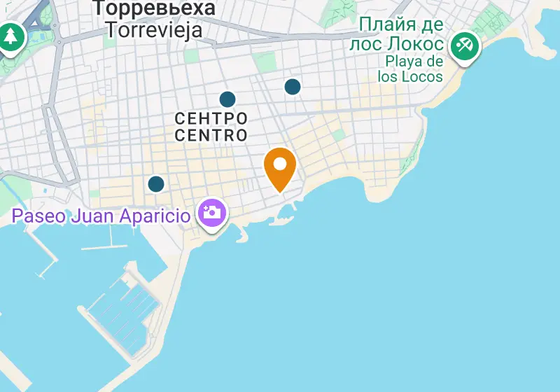 Карта: Апартаменты 100 м², Торревьеха, Торревьеха, Playa del Cura