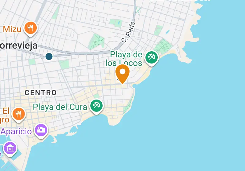Map: Apartment 65 m², Torrevieja, Torrevieja, Playa del Cura