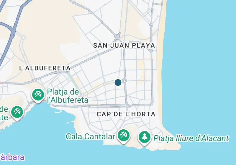 Map: Penthouse 253 m², Alicante, Alicante, Playa de San Juan