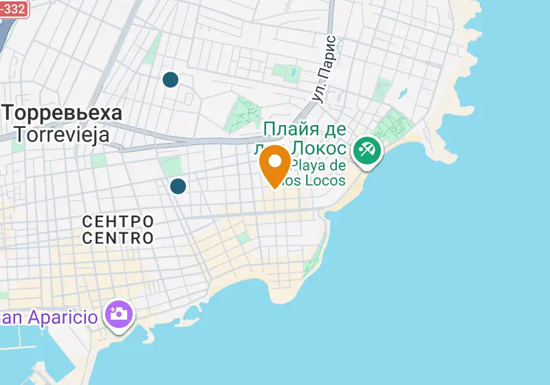 Карта: Апартаменты 44 м², Торревьеха, Торревьеха, Playa del Cura