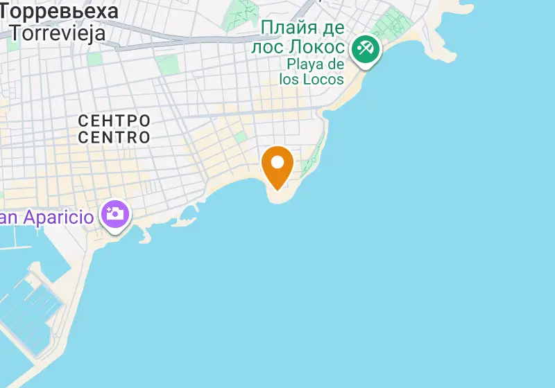 Карта: Апартаменты 122 м², Торревьеха, Торревьеха, Playa del Cura